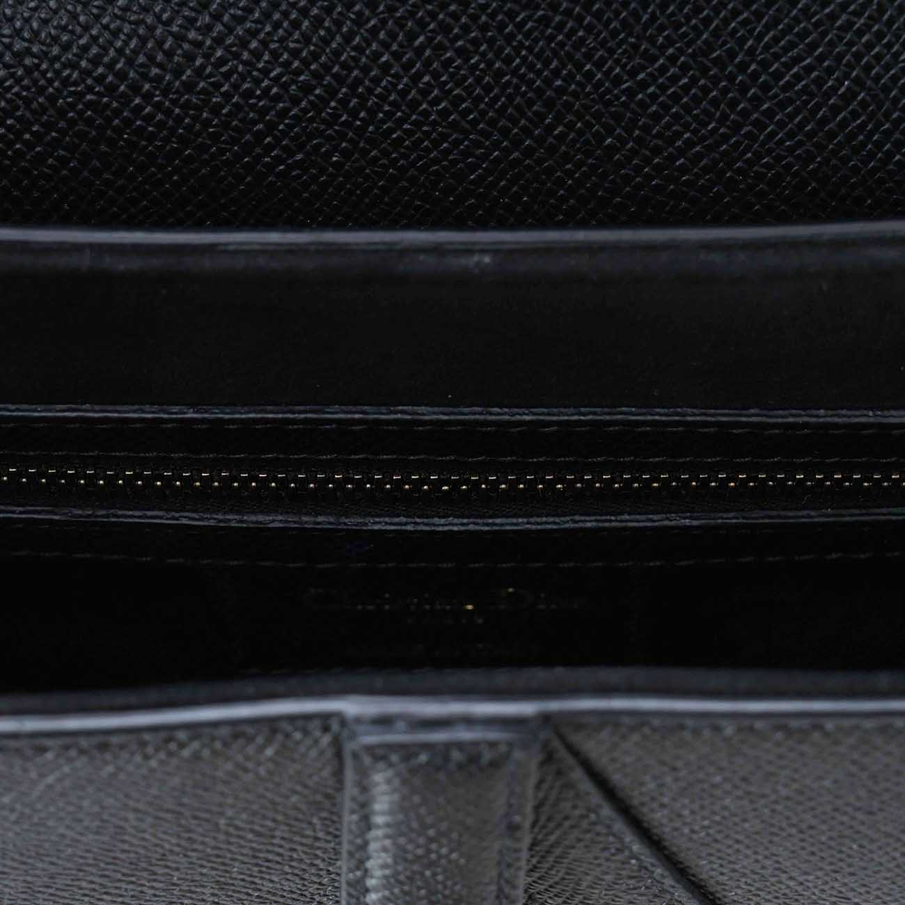 CHRISTIAN DIOR(USED)크리스찬디올 카프스킨 새들 백